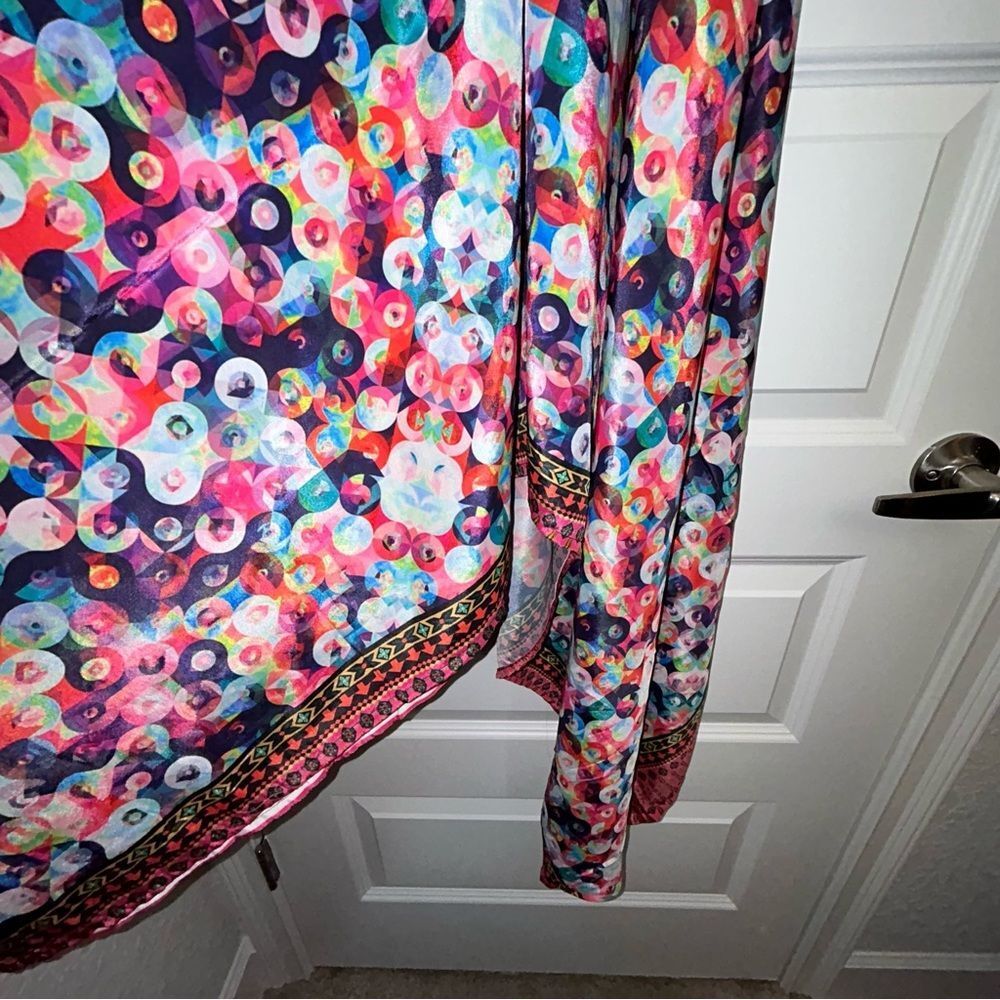 Halter Open Back Asymmetrical Sequins Embellished… - image 8